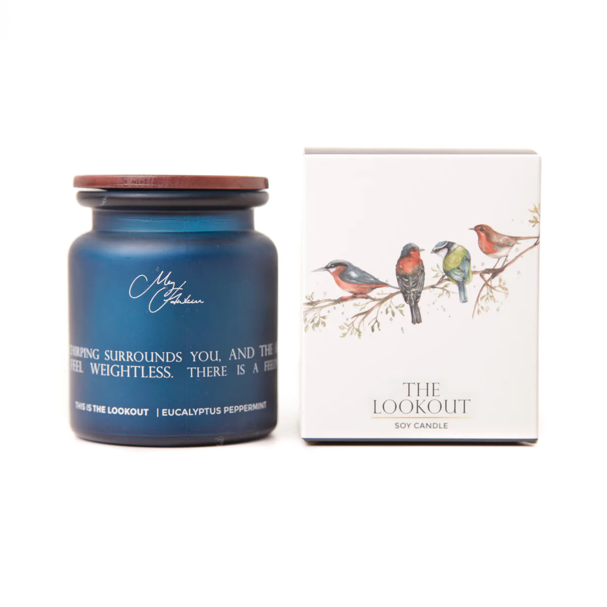 'The Lookout' British Birds Soy Candle