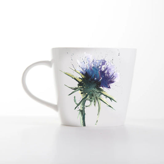 'The Thistles' Bone China Mug
