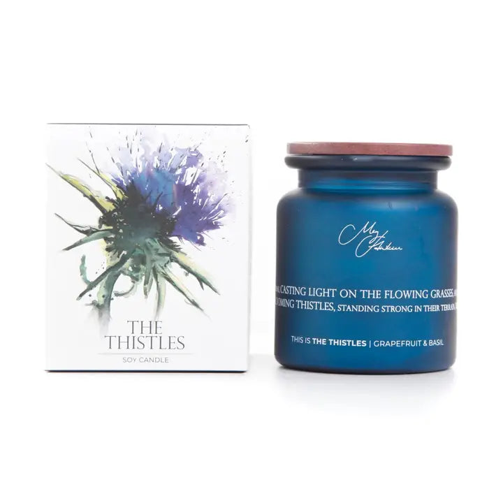 'The Thistle' Highland Cow Soy Candle