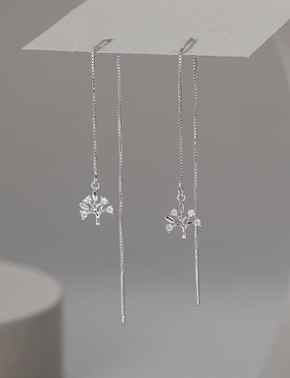 Tree of Life Dangling Drop Earrings