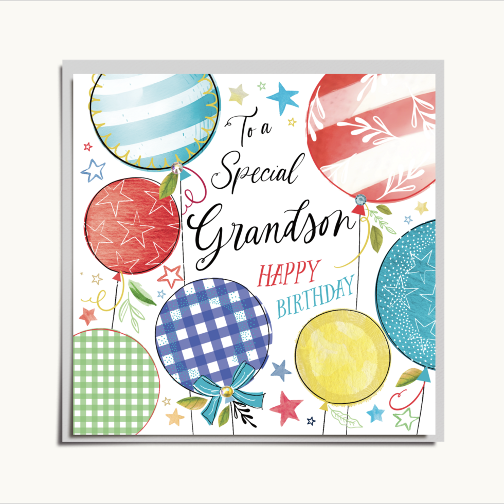 To a special Grandson Happy birthday