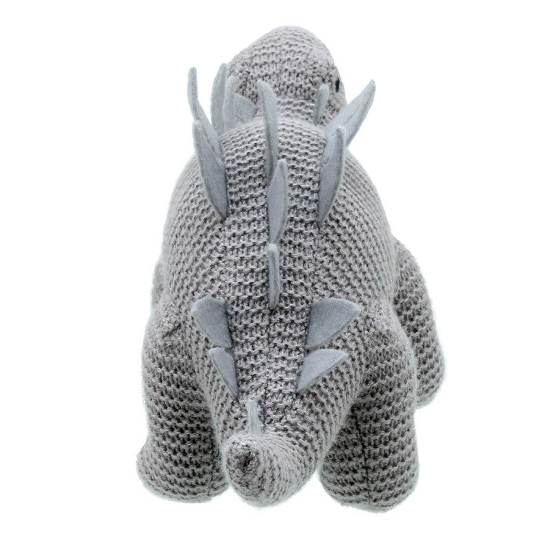 Wilberry Knitted Dinosaur - Stegosaurus