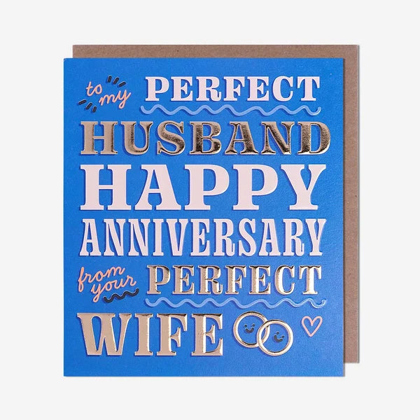 Husband Anniversary Card