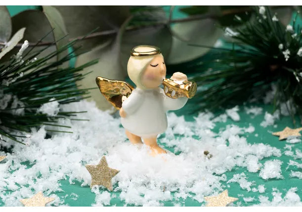 Winter Angel Mini Christmas Ornament