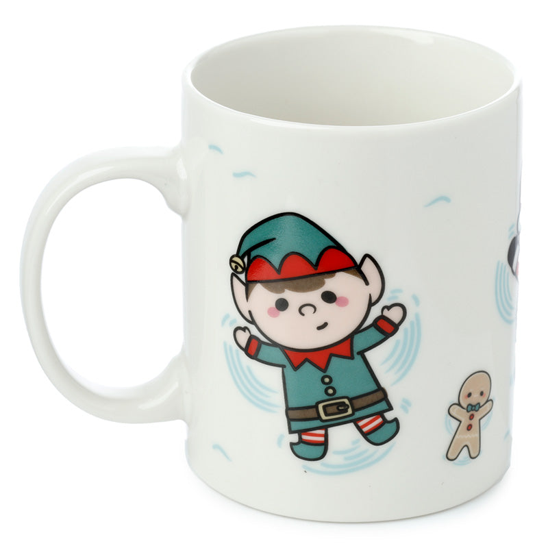 Porcelain Mug – Festive Friends Christmas