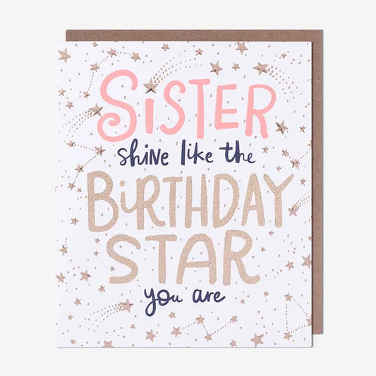 Sister Birthday Card