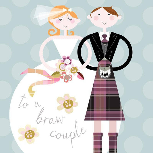 Wedding Card - Pink Pig Cards