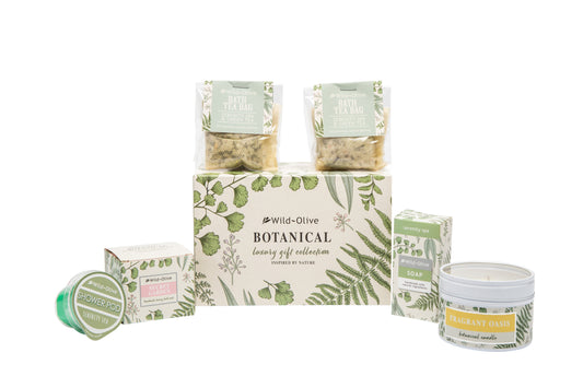 Wild Olive Botanical Luxury Spa Set