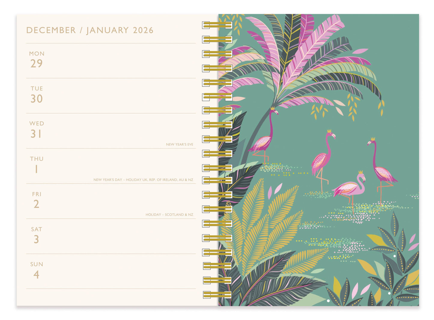 Sara Miller A5 Wiro 2026 Diary