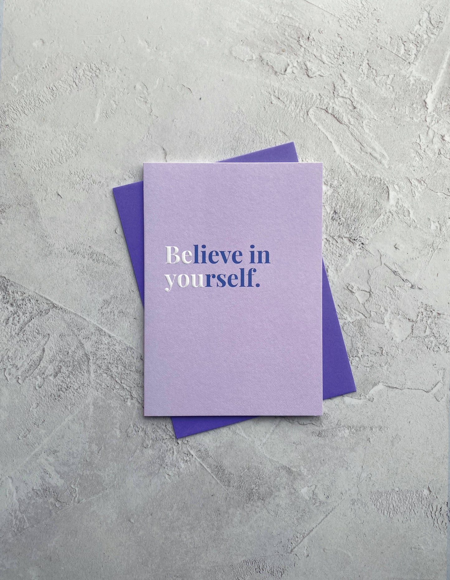 Believe In Yourself