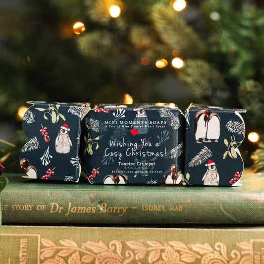Christmas Penguins Boxed Mini Soaps