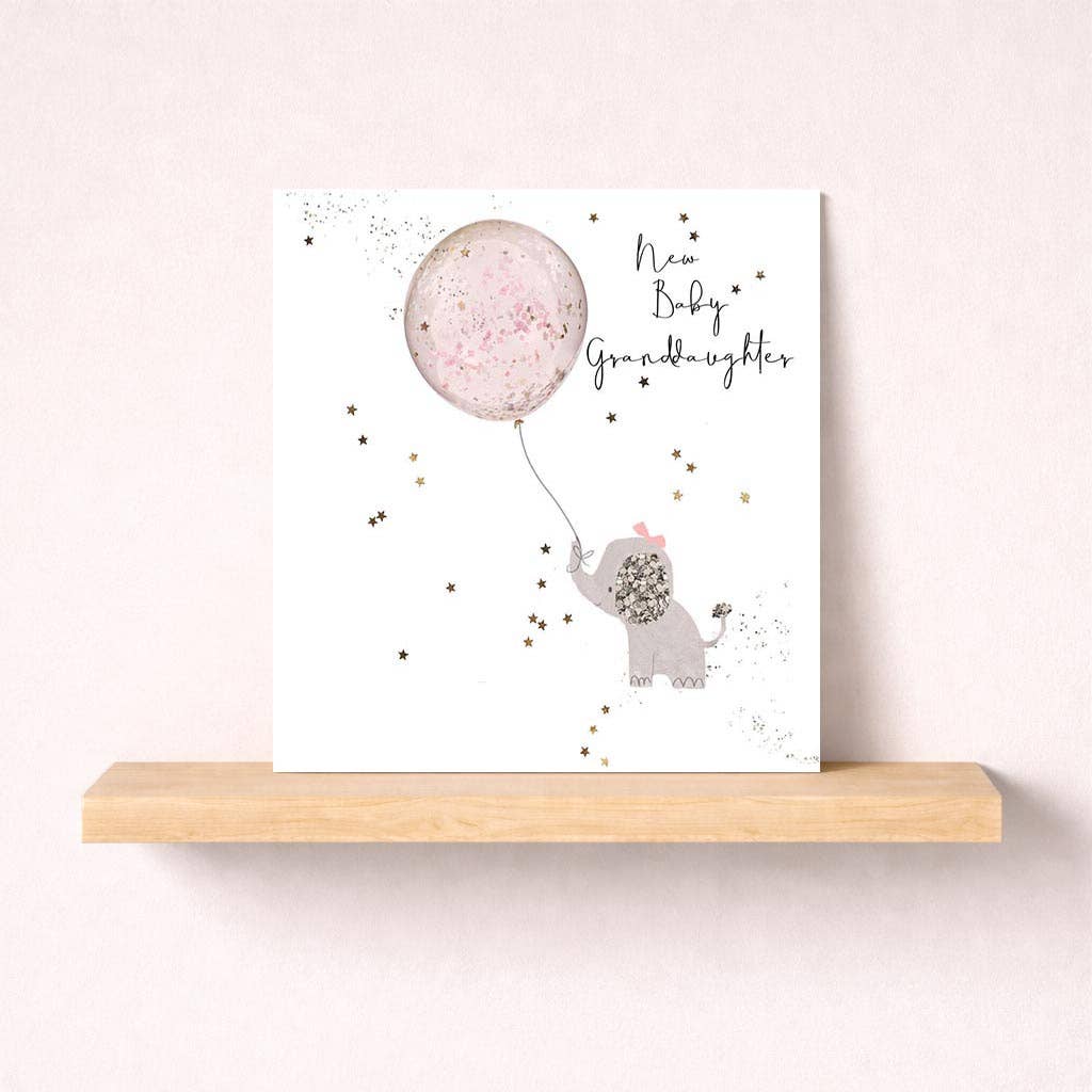 New Baby Card - Baby Granddaughter