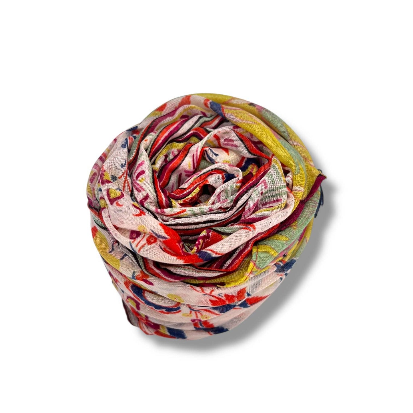 Botanic print scarf