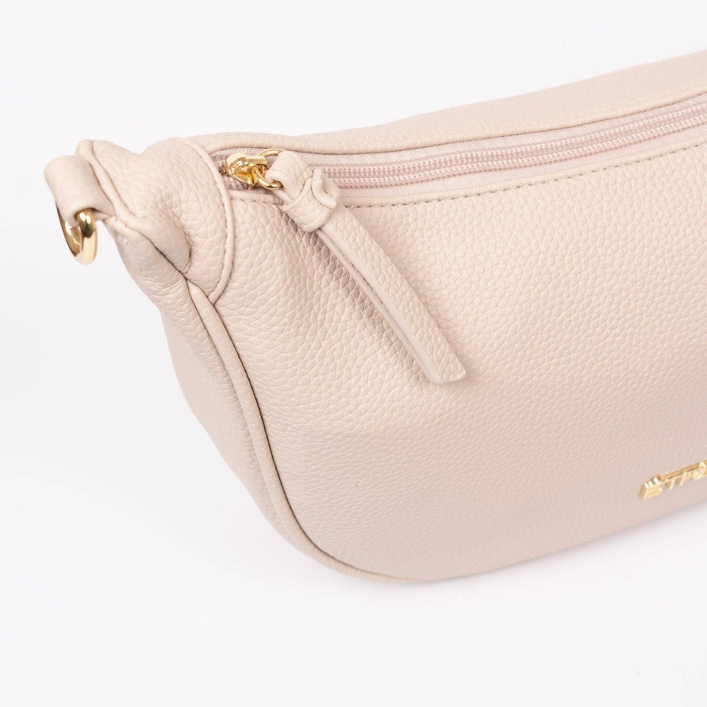 Half Moon Crossbody Bag - Cream