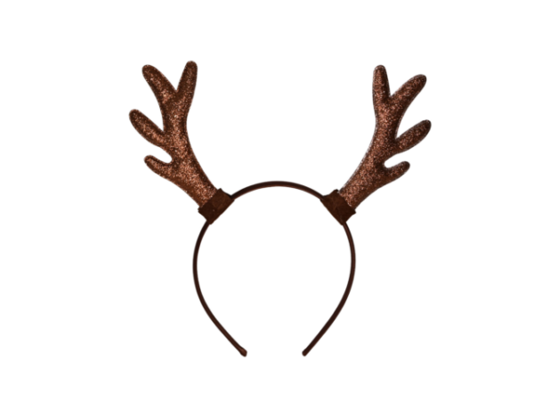 Brown Antlers Headband