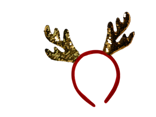 Gold Antlers Headband