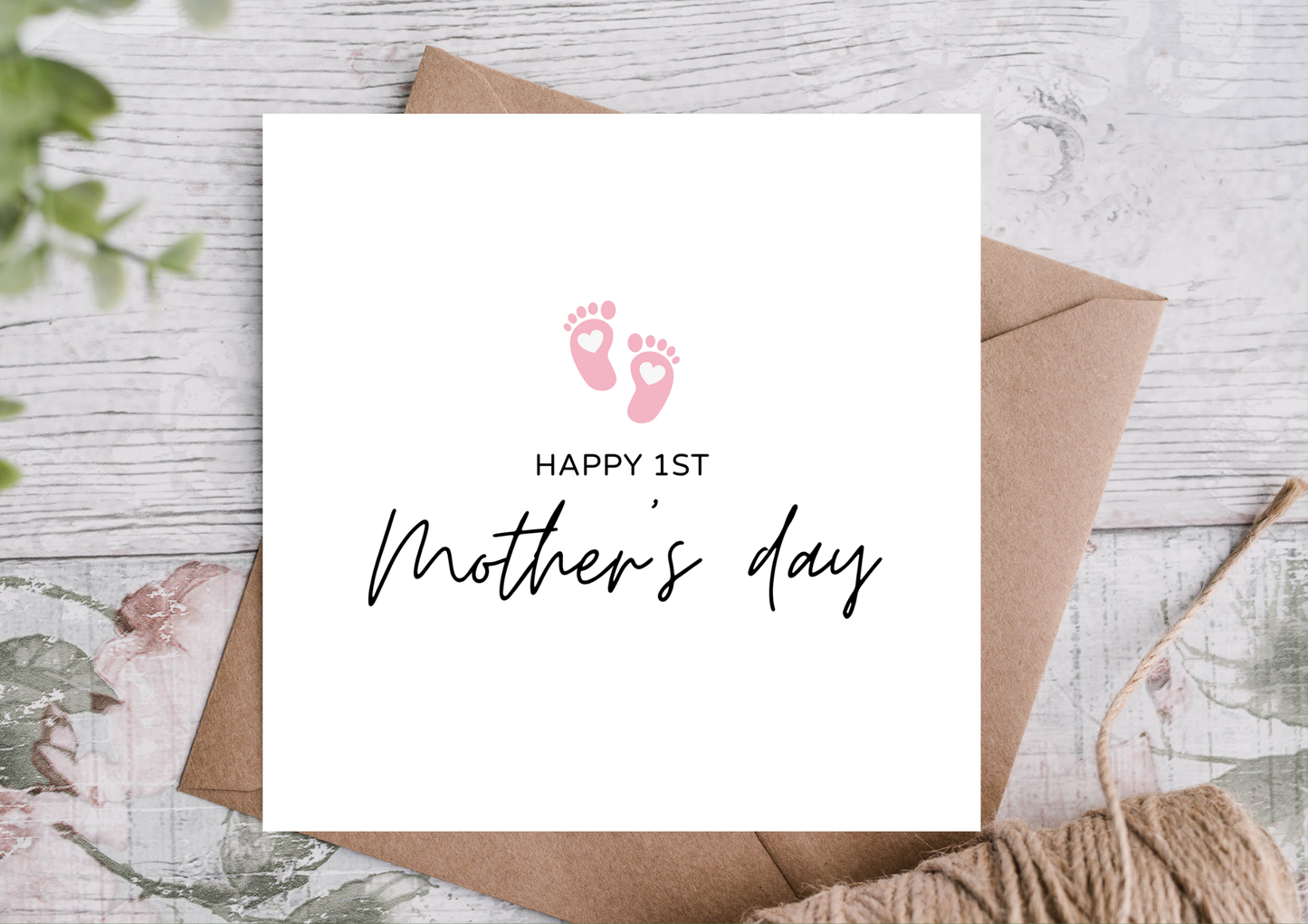 First Mother's Day Card
