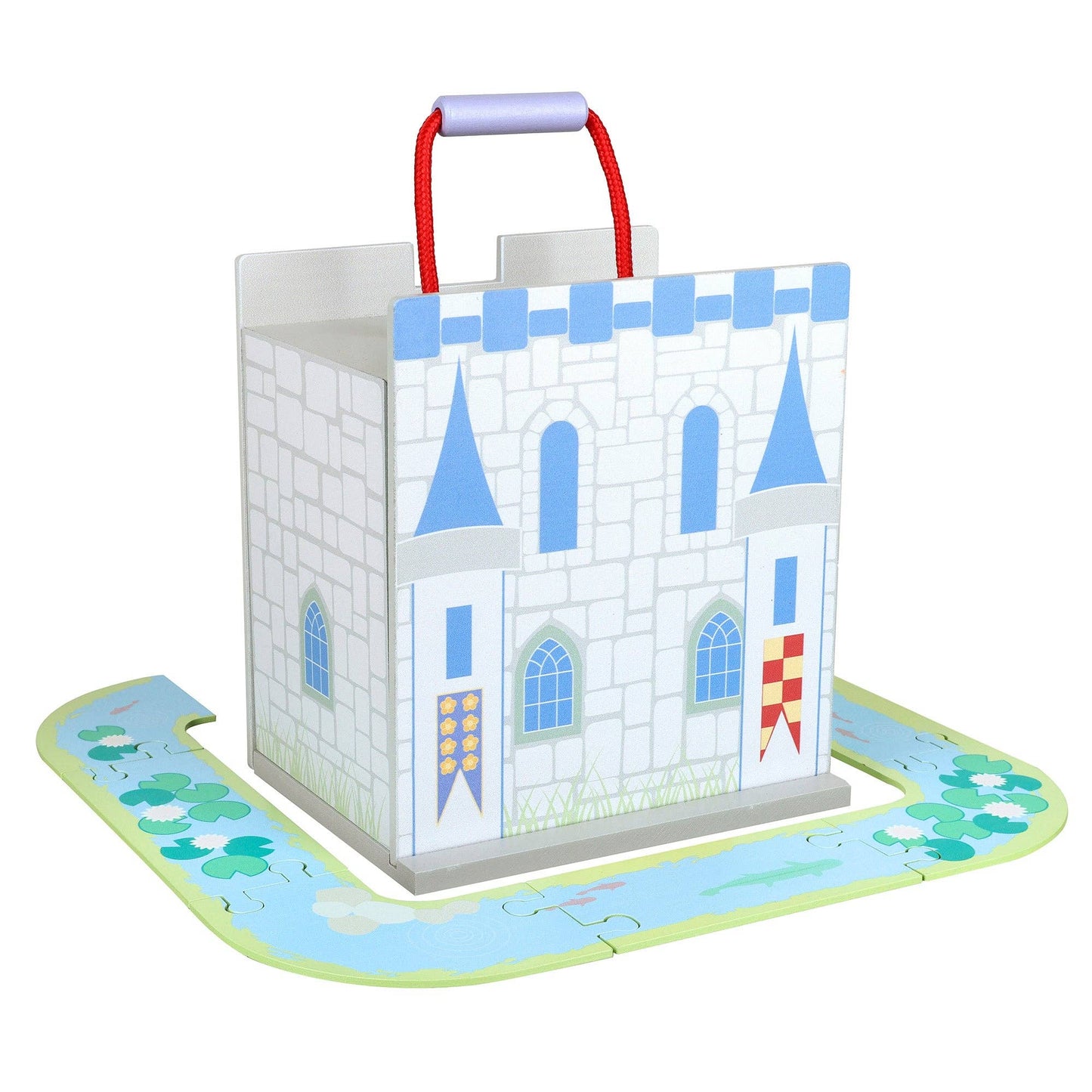 Wooden Castle Play Set
