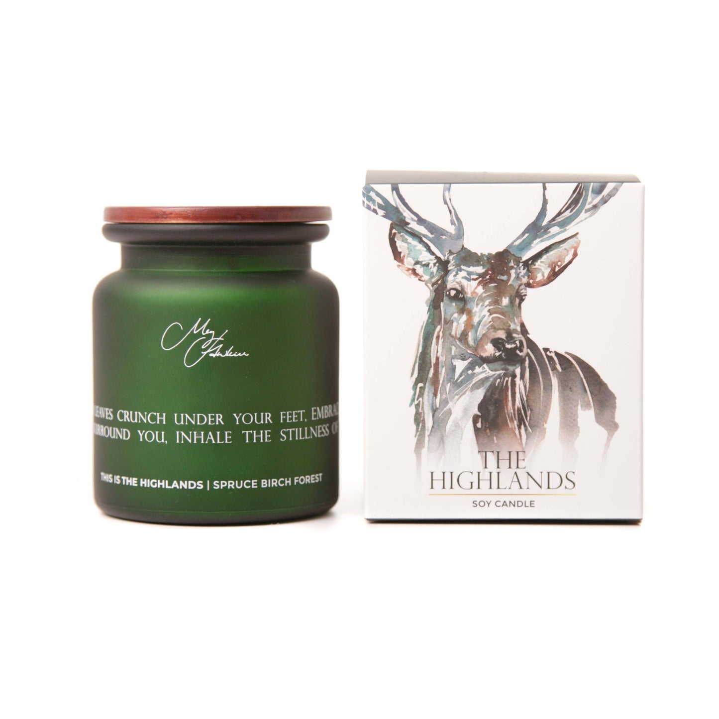 'The Highlands' Stag Soy Candle
