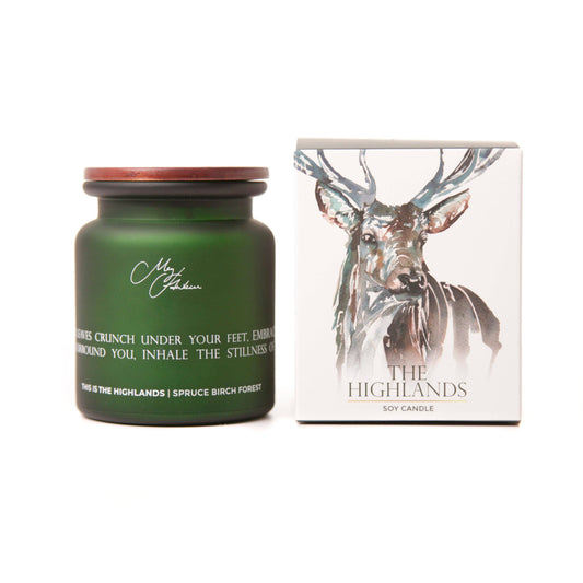 'The Highlands' Stag Soy Candle