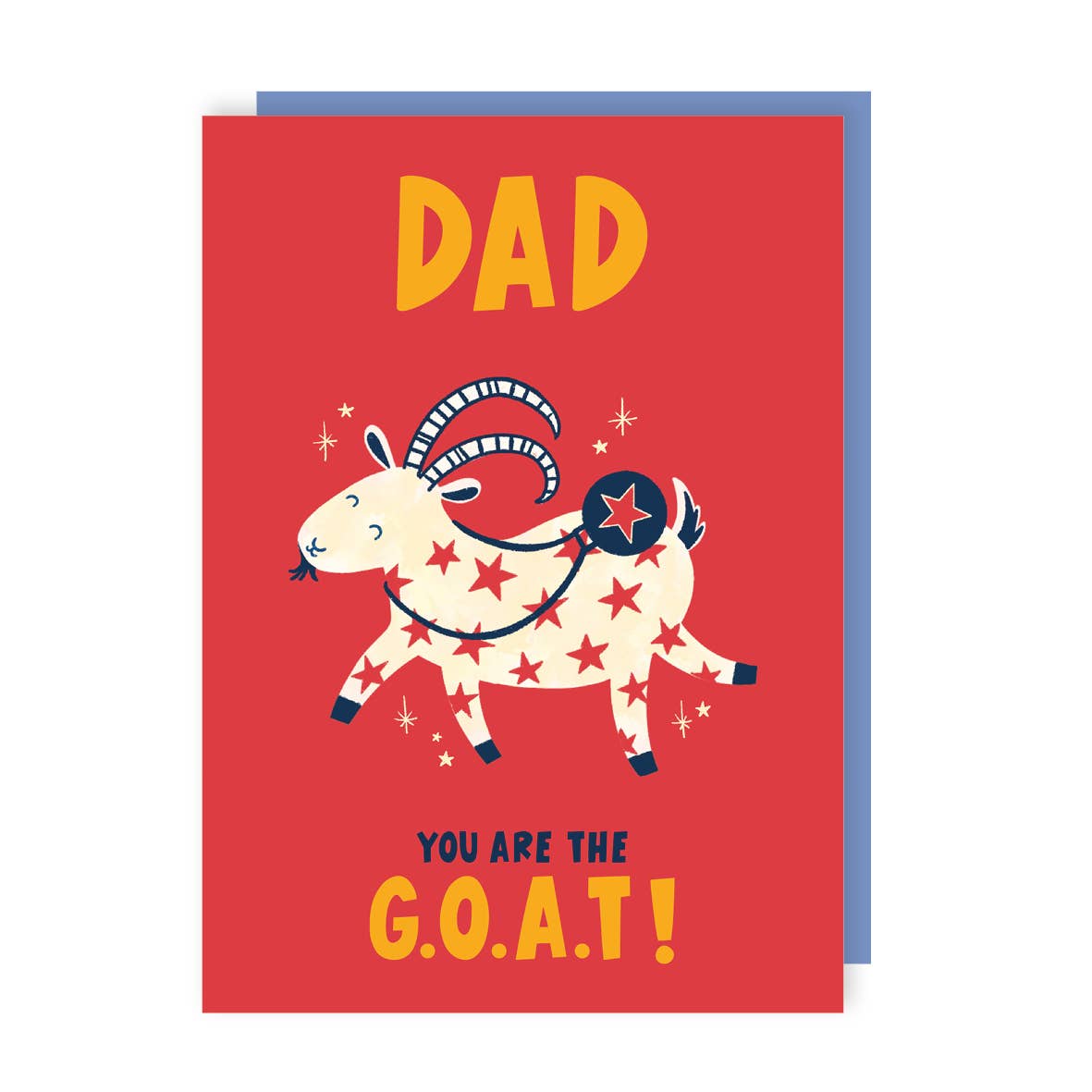 You Are The G.O.A.T Father's Day Card