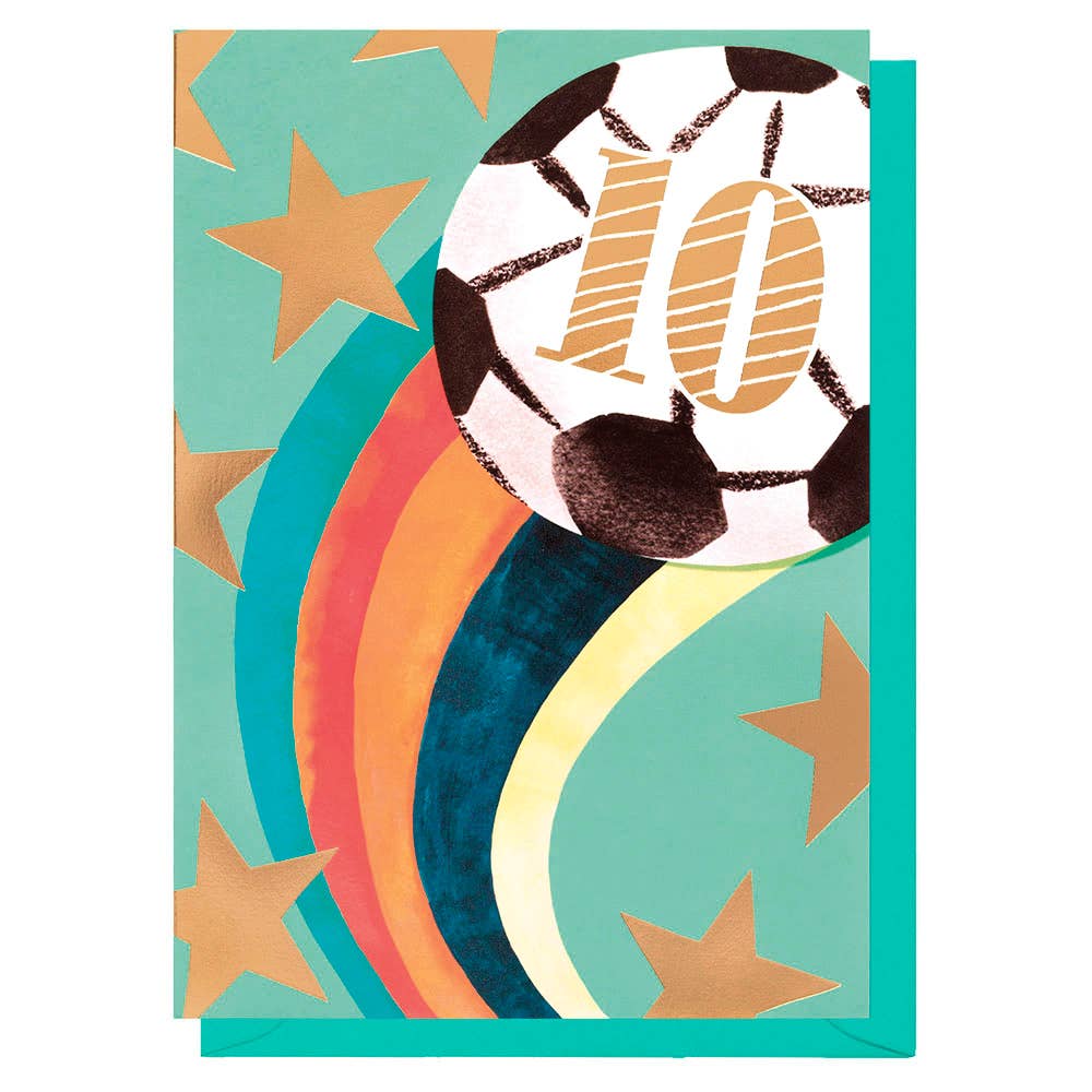 Age 10 Football Stars | Milestone Age | Kids Card