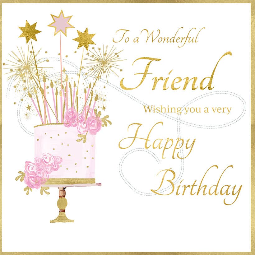 New England Small Happy Birthday Friend