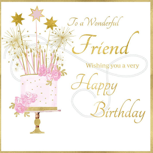 New England Small Happy Birthday Friend