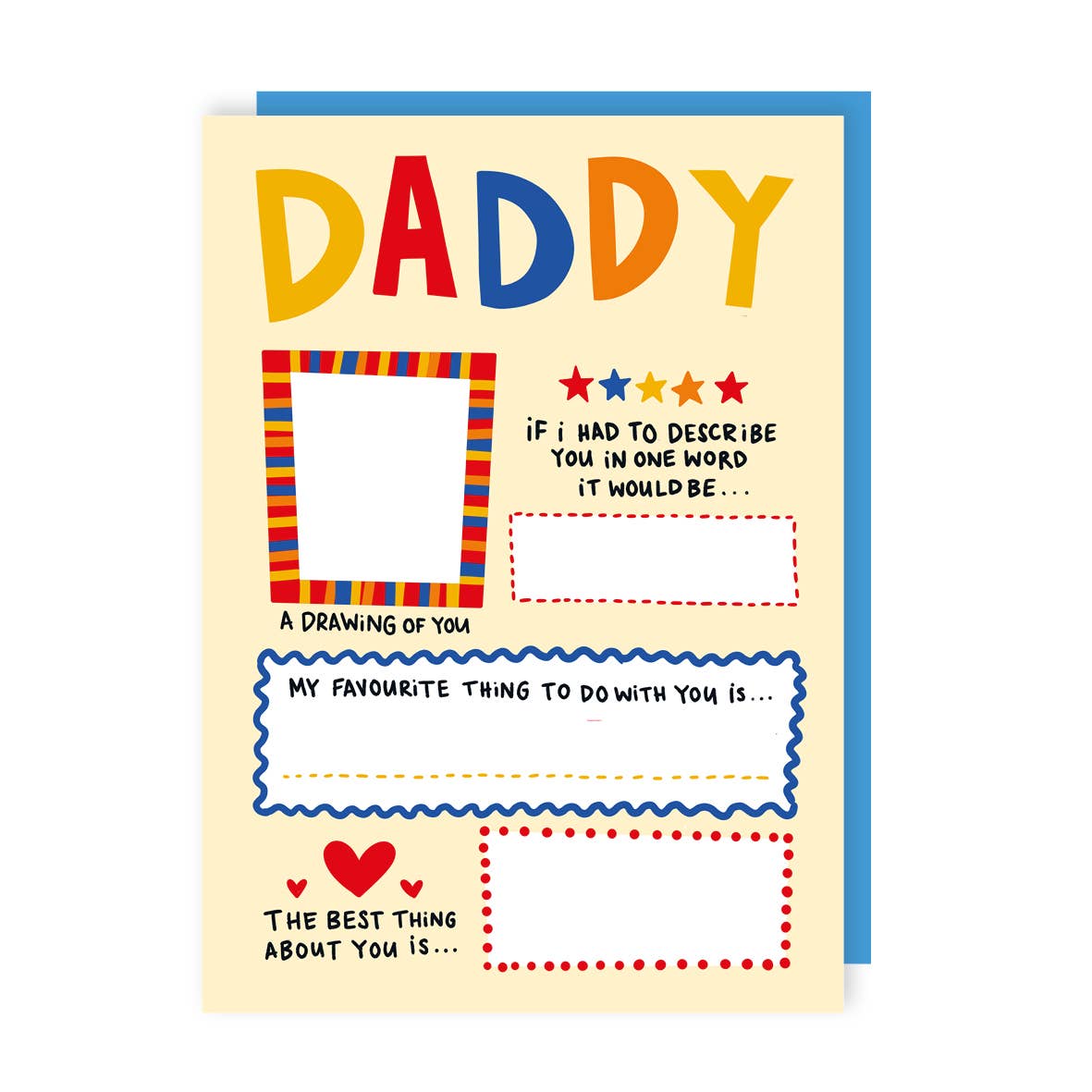 Daddy Father's Day Card