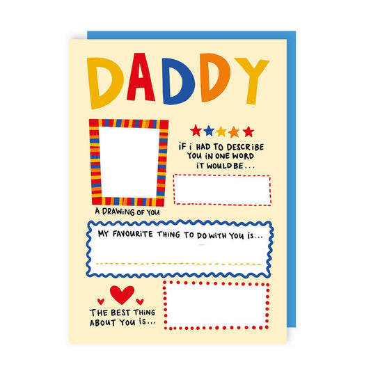 Daddy Father's Day Card
