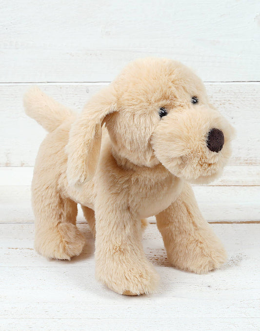 Golden Puppy Dog Plush Soft Toy – 20cm
