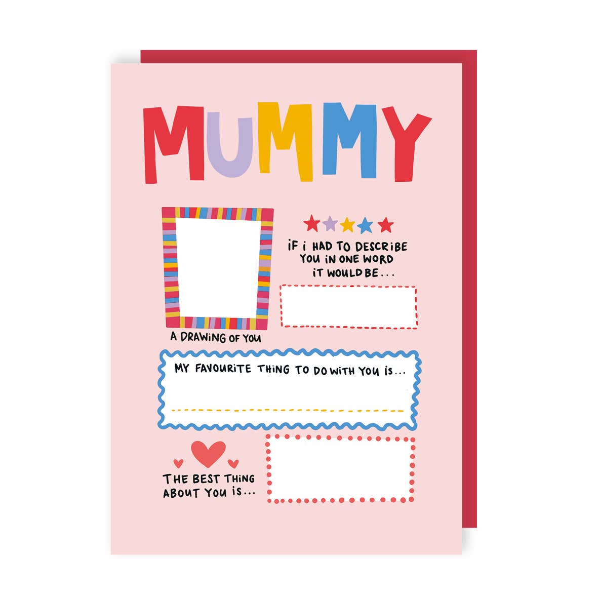 Mummy Personalisable Mother's Day Card
