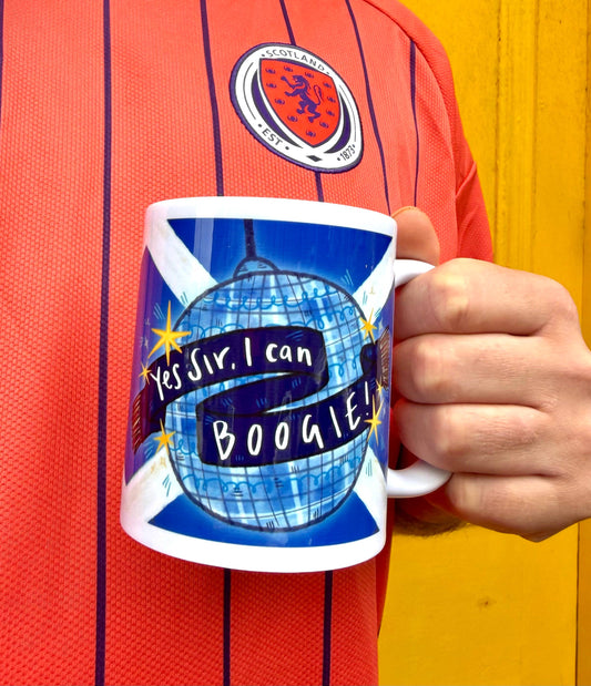 Yes Sir I can Boogie! World Cup Scottish Football Mug