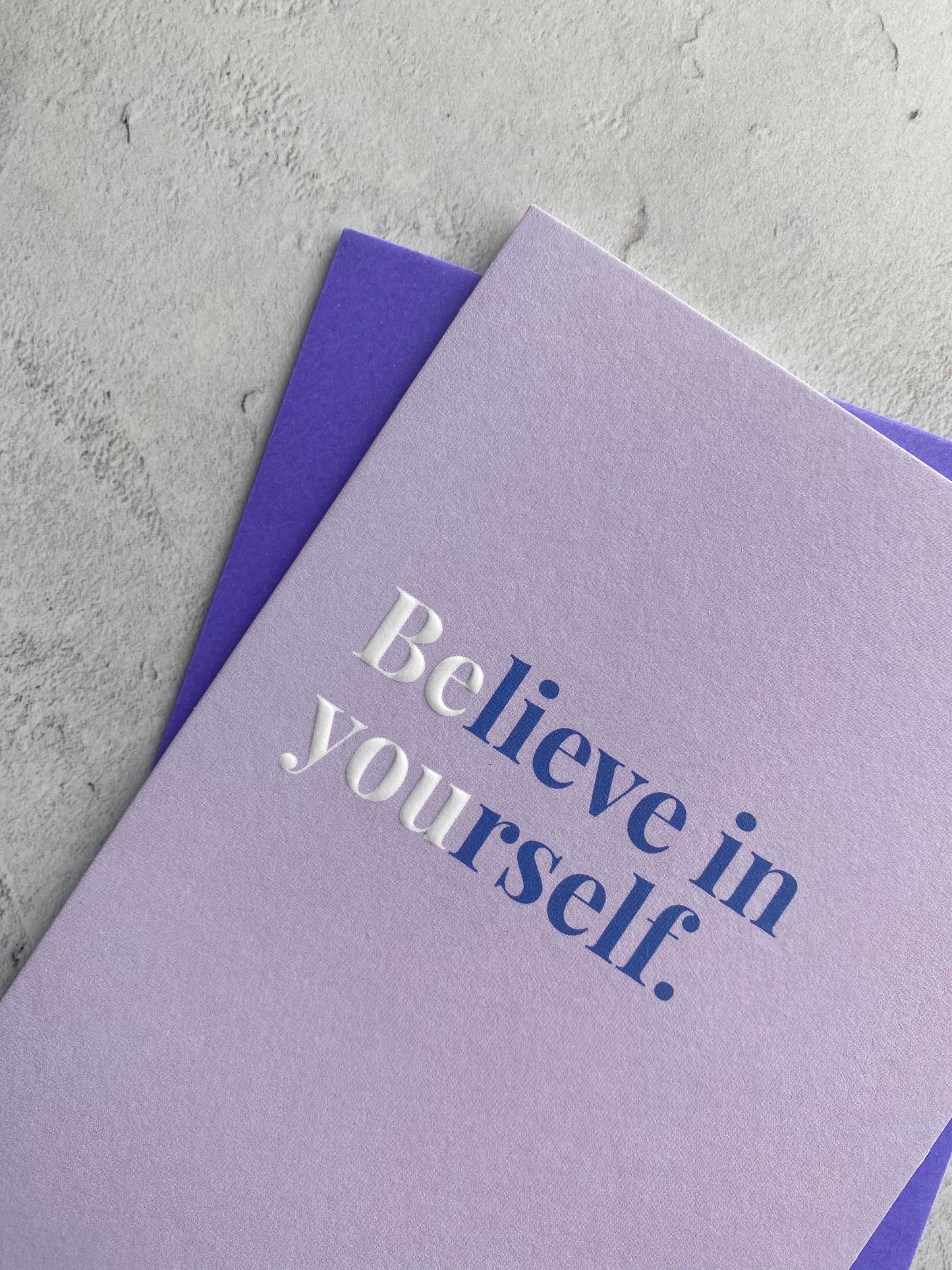 Believe In Yourself