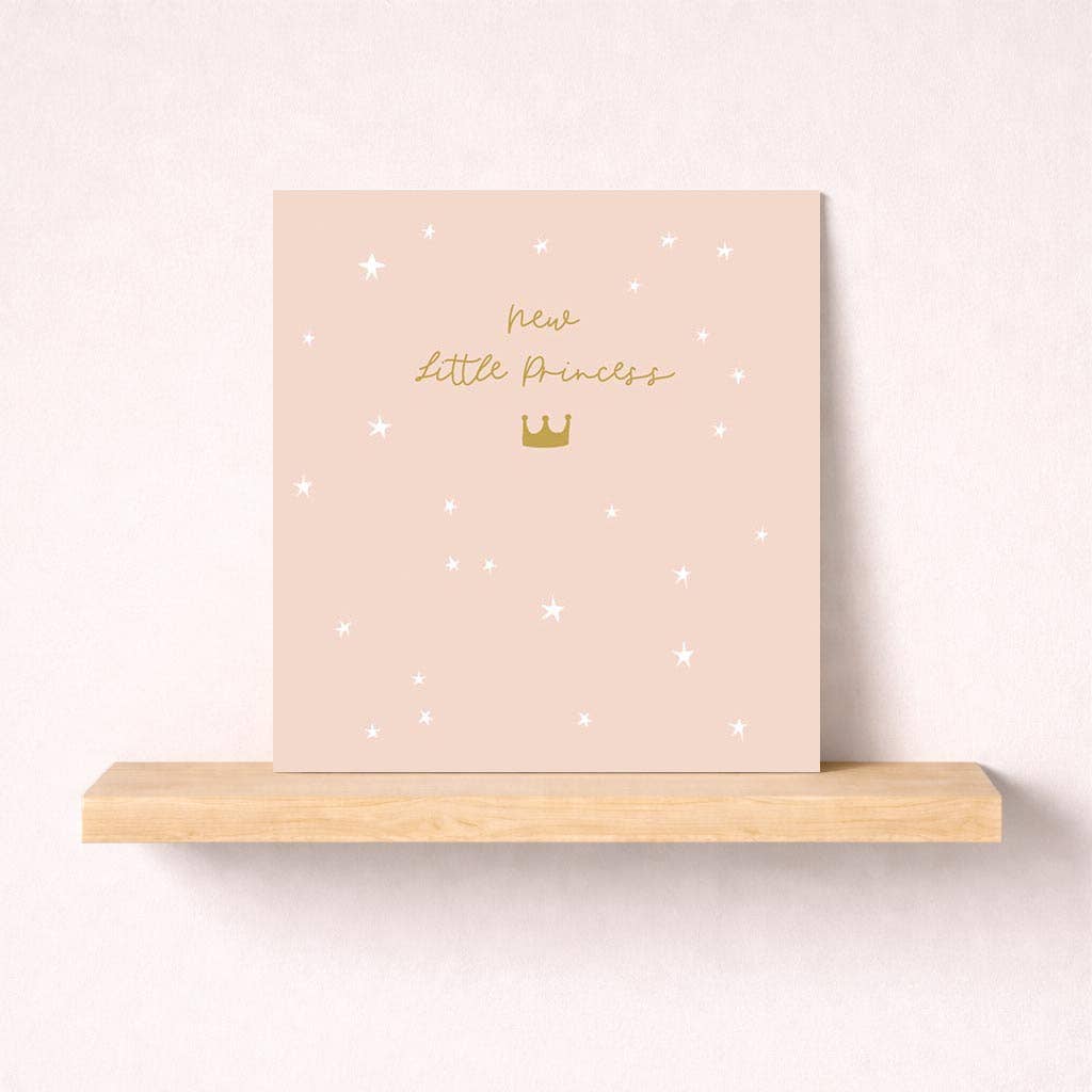 New Baby Girl Card - Little Princess