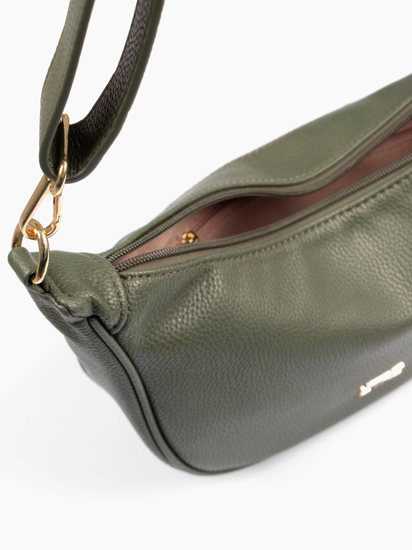 Half Moon Crossbody Bag - Khaki Green