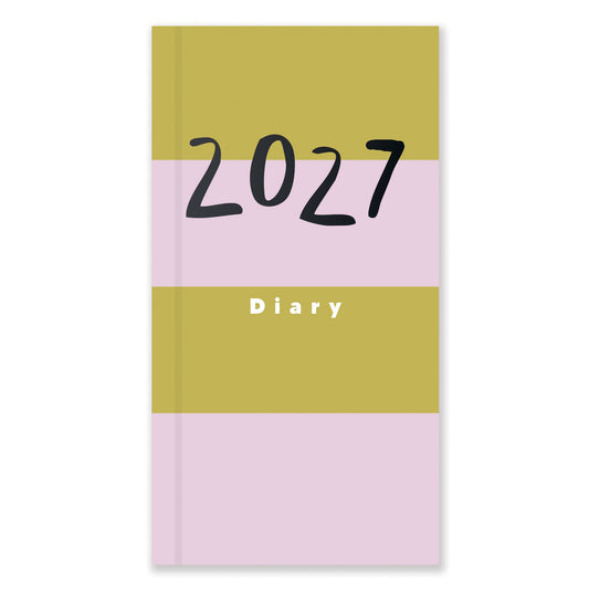 Caroline Gardner 2027 Stripes Slim Diary