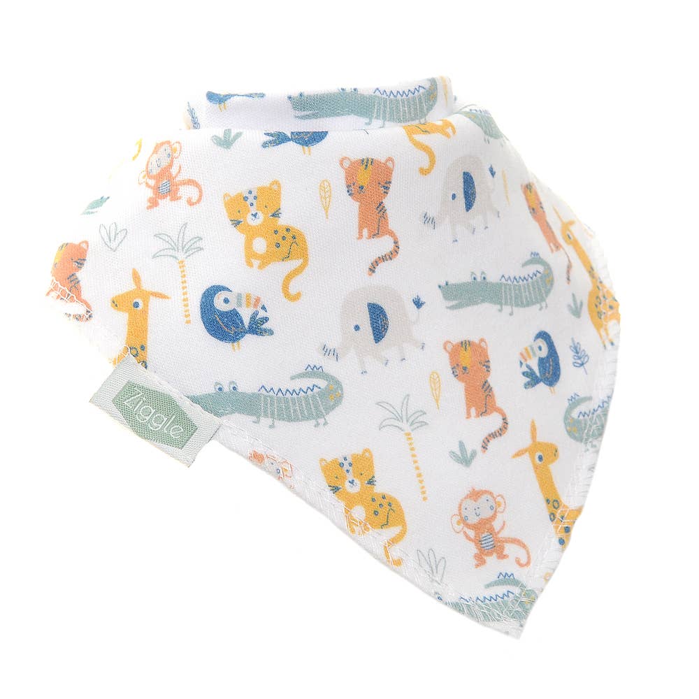 Savanna Animals Bib Set - Savanna - Animals - Bib -Baby Gift