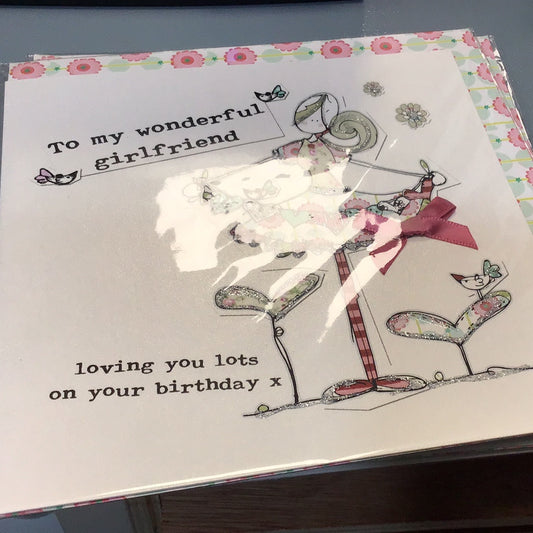 Girlfriend birthday card