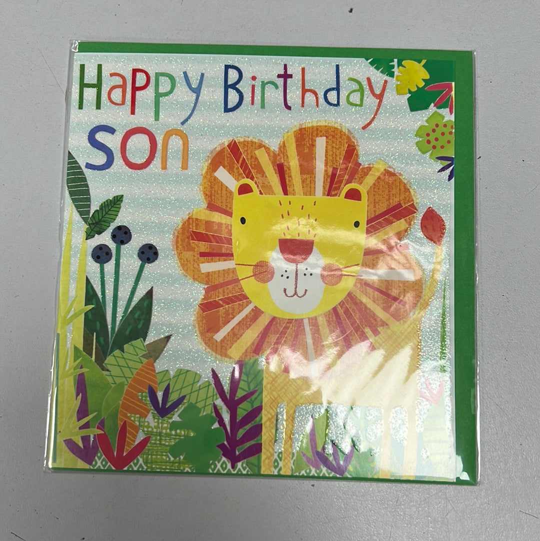 Son birthday - Peelcard