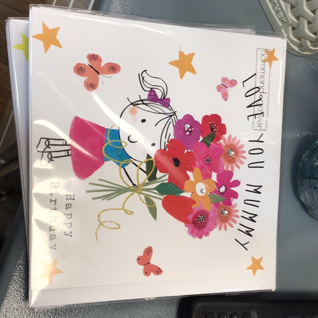 Mummy birthday card- HG