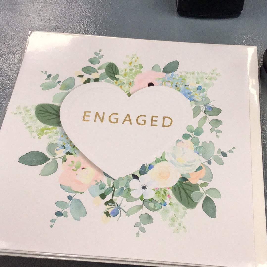 Engagement card Stephanie