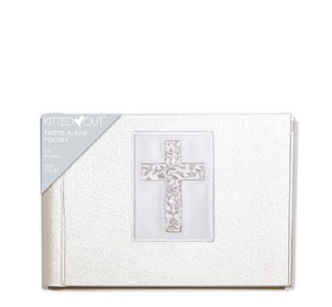 Kitted Out Pocket Photo Album Cross