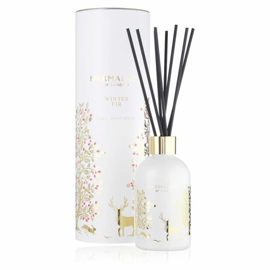 Marmalade of London Winter Fir 200ml Christmas Reed Diffuser