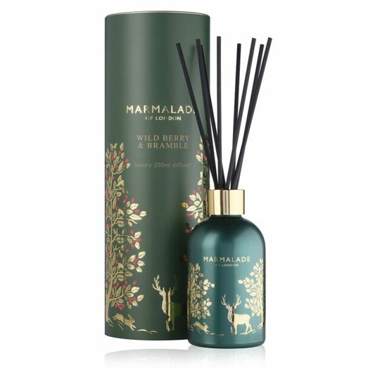 Marmalade of London Wild Berry & Bramble 200ml Christmas Reed Diffuser