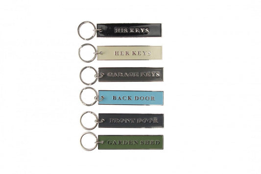 Enamel Keyring for the home