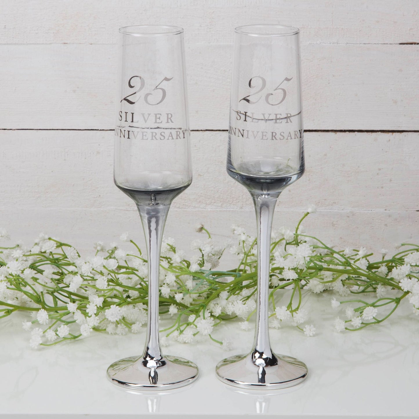 Amore Flutes Set of 2 - 25th Anniversary